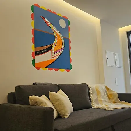 アパート A Proa Do Moliceiro Ruela Da Ria - Center アヴェイロ